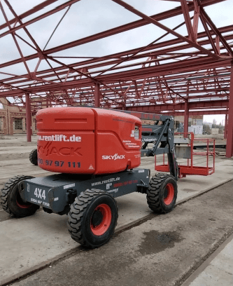 Skyjack SJ 46 AJ Gelenkteleskoparbeitsbühne Diesel 16,10 m Arbeitshöhe #2473528 - #2474158