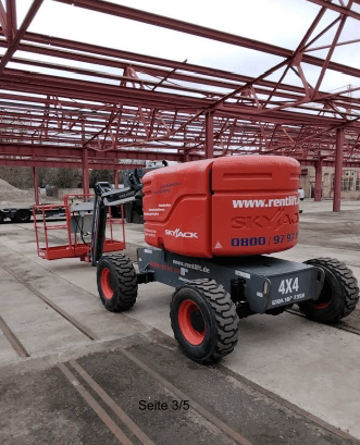 Skyjack SJ 46 AJ Gelenkteleskoparbeitsbühne Diesel 16,10 m Arbeitshöhe #2473528 - #2474158