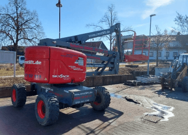 Skyjack SJ 46 AJ Gelenkteleskoparbeitsbühne Diesel 16,10 m Arbeitshöhe #2473528 - #2474158