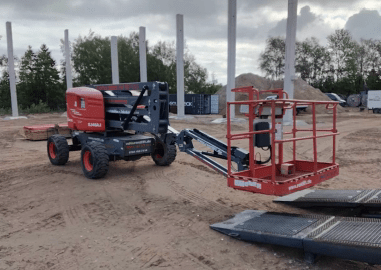 Skyjack SJ 46 AJ Gelenkteleskoparbeitsbühne Diesel 16,10 m Arbeitshöhe #2473528 - #2474158