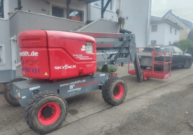 Skyjack SJ 46 AJ Gelenkteleskoparbeitsbühne Diesel 16,10 m Arbeitshöhe #2473528 - #2474158