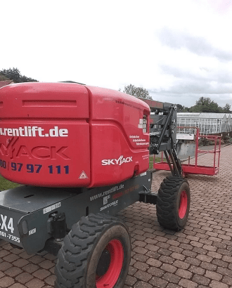Skyjack SJ 46 AJ Gelenkteleskoparbeitsbühne Diesel 16,10 m Arbeitshöhe #2473528 - #2474158