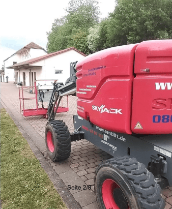 Skyjack SJ 46 AJ Gelenkteleskoparbeitsbühne Diesel 16,10 m Arbeitshöhe #2473528 - #2474158