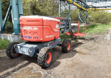 Skyjack SJ 46 AJ Gelenkteleskoparbeitsbühne Diesel 16,10 m Arbeitshöhe #2473528 - #2474158