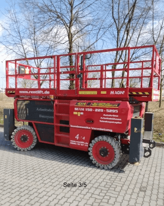 Magni ES1523 RT Scherenarbeitsbühne Elektro 15,00 m Arbeitshöhe #2452958