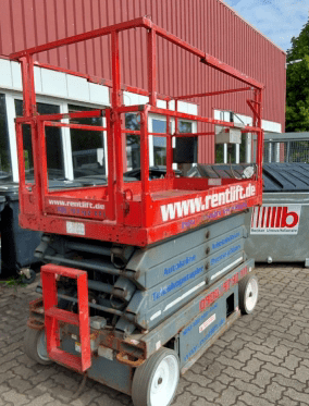 Skyjack SJIII 4632 Scherenarbeitsbühne Elektro 11,75m Arbeitshöhe #2441228 - #2441698