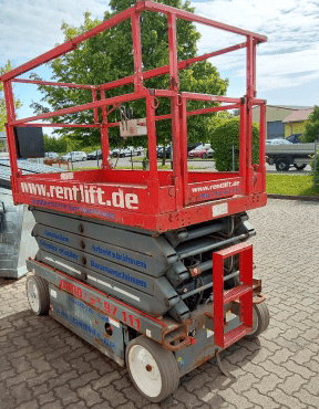 Skyjack SJIII 4632 Scherenarbeitsbühne Elektro 11,75m Arbeitshöhe #2441228 - #2441698