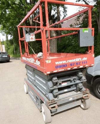 Skyjack SJIII 4632 Scherenarbeitsbühne Elektro 11,75m Arbeitshöhe #2441228 - #2441698