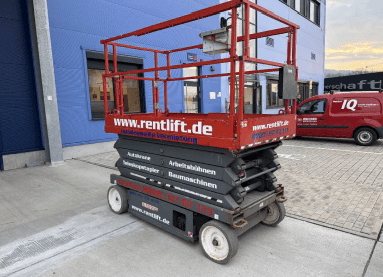 Skyjack SJIII 4632 Scherenarbeitsbühne Elektro 11,75m Arbeitshöhe #2441228 - #2441698