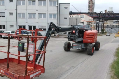 Skyjack SJ63 AJ Gelenkteleskoparbeitsbühne Diesel 21,38 m Arbeitshöhe #2473918 - #2474138