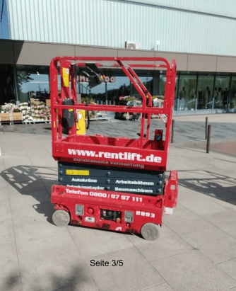 Magni ES0608 EP Scherenarbeitsbühne Elektro 6,30 m Arbeitshöhe #2428908 - #2429058