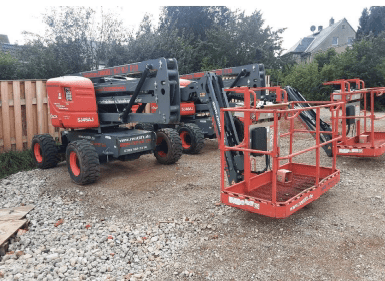 Skyjack SJ46 AJ Gelenkteleskopbühne Diesel 16,10 m Arbeitshöhe #2473528 - #2473548