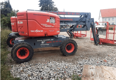 Skyjack SJ46 AJ Gelenkteleskopbühne Diesel 16,10 m Arbeitshöhe #2473528 - #2473548