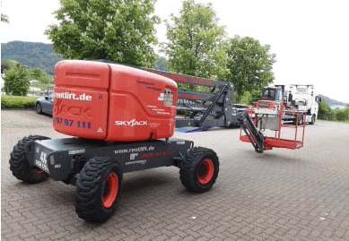 Skyjack SJ 51 AJ Gelenkteleskoparbeitsbühne Diesel 17,55 m Arbeitshöhe #2473888 - #2473978