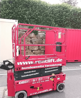 Magni ES0807 EP Scherenarbeitsbühne Elektro 7,80 m Arbeitshöhe #2428038 - #2428478