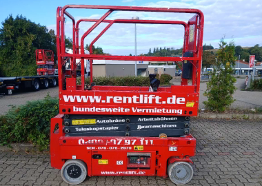 Magni ES0807 AC Scherenarbeitsbühne Elektro 7,80 m Arbeitshöhe #2428708 - #2428818