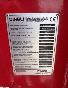 Magni ES3214 E Scherenarbeitsbühne Elektro 32,00 m Arbeitshöhe #2453458 - #2453828