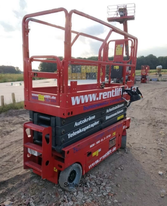 Magni ES1008 AC Scherenarbeitsbühne Elektro 10,00 m Arbeitshöhe #2437128 - #2437178