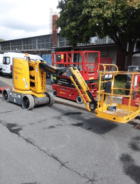 Haulotte HA 12 CJ Telemastbühne Elektro 11,68 m Arbeitshöhe # 2467308 - # 2467318