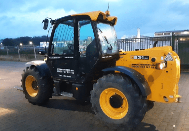 JCB 531-70 Teleskoplader 7,00 m Arbeitshöhe #2467658