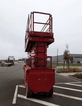 Holland Lift N 265 EL13 4WDS Combistar Scherenarbeitsbühne Elektro 28,20 m Arbeitshöhe #2450628