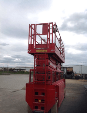 Holland Lift N 265 EL13 4WDS Combistar Scherenarbeitsbühne Elektro 28,20 m Arbeitshöhe #2450628
