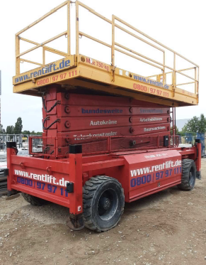 H.A.B. / AB Lift S 280-25 D4WDS Scherenarbeitsbühne Diesel Arbeitshöhe 28,00 m #2455698