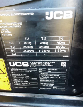 JCB 535-95 Teleskoplader 9,50 m Arbeitshöhe #2486478
