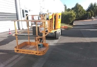 Haulotte HA 12 CJ Teleskopmastbühne Elektro 11,68 m Arbeitshöhe #2467308 - #2467318