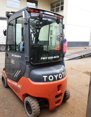 Toyota Traigo 48-8FBM20T Gabelstapler Elektro 2,00 t 5,00 m Hubhöhe #2482348