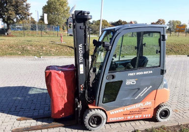 Toyota Traigo 48-8FBM20T Gabelstapler Elektro 2,00 t 5,00 m Hubhöhe #2482348