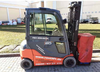 Toyota Traigo 48-8FBM20T Gabelstapler Elektro 2,00 t 5,00 m Hubhöhe #2482348