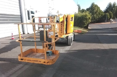 Haulotte HA 12 CJ Teleskopmastbühne Elektro 11,68 m Arbeitshöhe #2467308 - #2467318