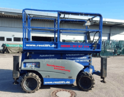 Haulotte 12 DX Compact Scherenarbeitsbühne Diesel 12,06 m Arbeitshöhe