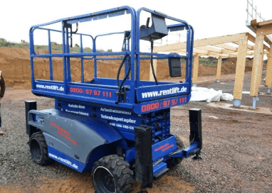 Haulotte 12 DX Compact Scherenarbeitsbühne Diesel 12,06 m Arbeitshöhe