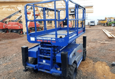 Haulotte 12 DX Compact Scherenarbeitsbühne Diesel 12,06 m Arbeitshöhe