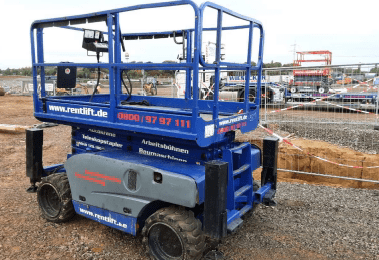 Haulotte 12 DX Compact Scherenarbeitsbühne Diesel 12,06 m Arbeitshöhe