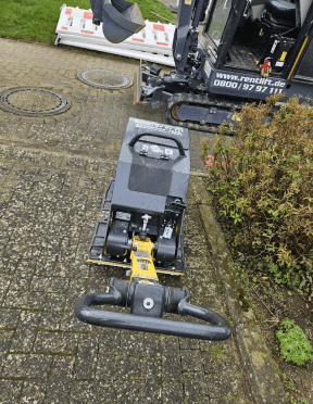 Bomag BPR 35/60 D Rüttelplatte mit Gummimatte #2476268