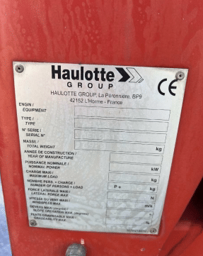 Haulotte HA 12 CJ Teleskopmastbühne Elektro 11,68 m Arbeitshöhe #2467298