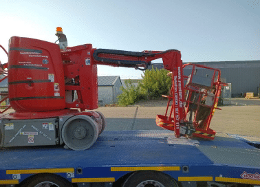 Haulotte HA 12 CJ Teleskopmastbühne Elektro 11,68 m Arbeitshöhe #2467298
