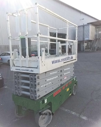Genie GS 3232 Elektro 11,78 m Arbeitshöhe Scherenarbeitsbühne #2440928